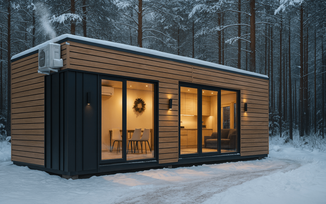 Jak przygotować pawilon lub kontener do użytkowania zimą?